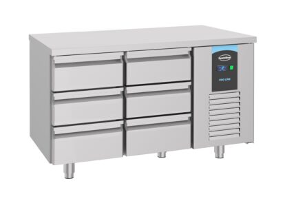 700 Refrigerated Counter 6 Drawers Energy Line