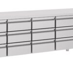 700 Refrigerated Counter 12 Drawers Energy Line
