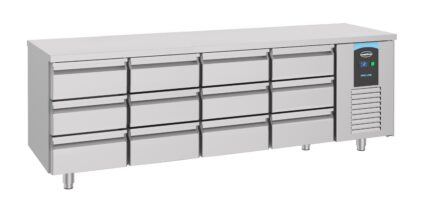 700 Refrigerated Counter 12 Drawers Energy Line
