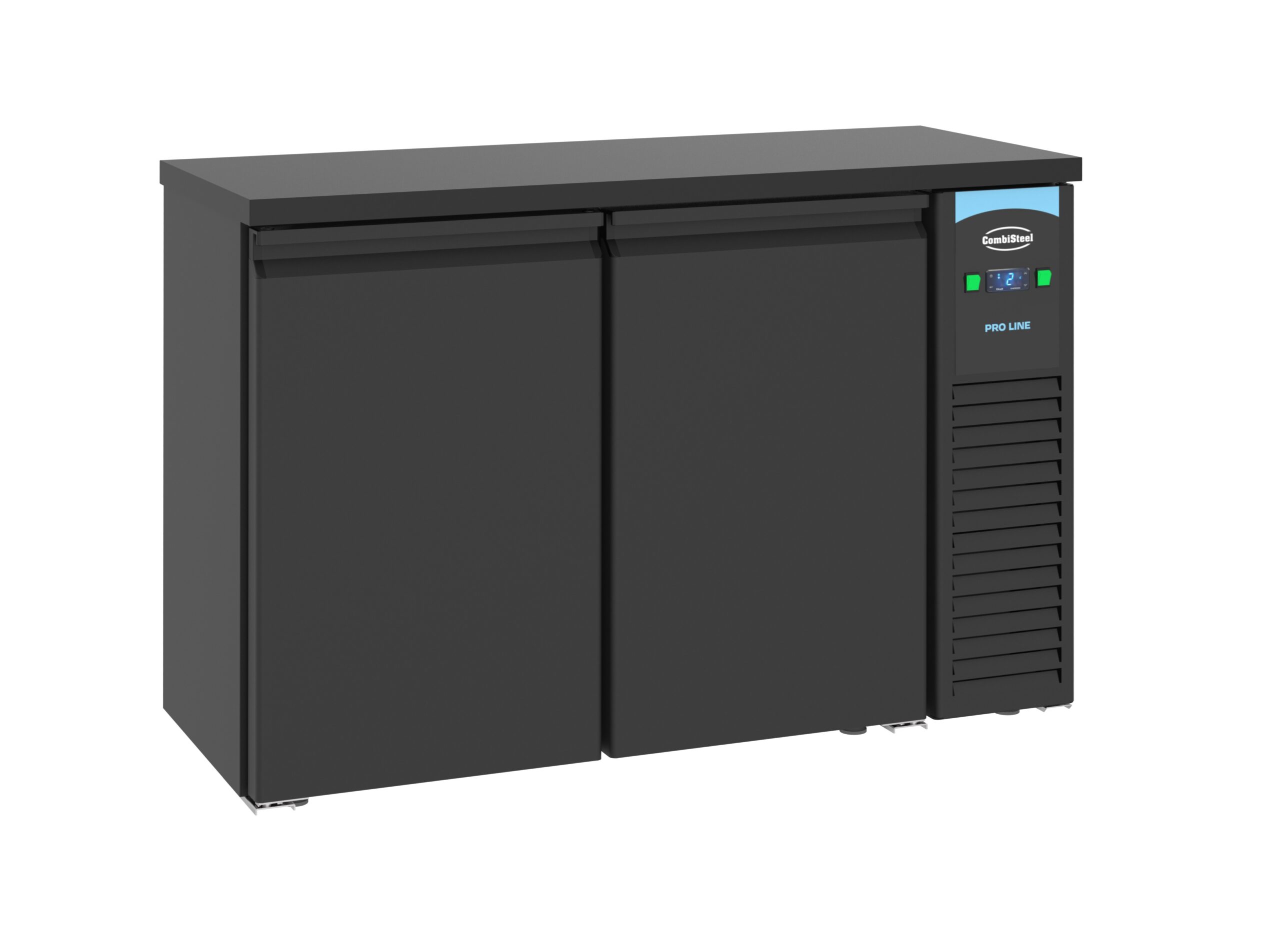 Bar Cooler, Black — 2 Doors Barcooler Black 2 Doors - Image 1