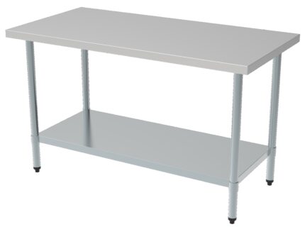 700 Worktable Bottom Shelf Flat Packed 700