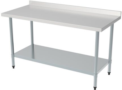 700 Worktable Bottom Shelf Upstand Flat Packed 1600