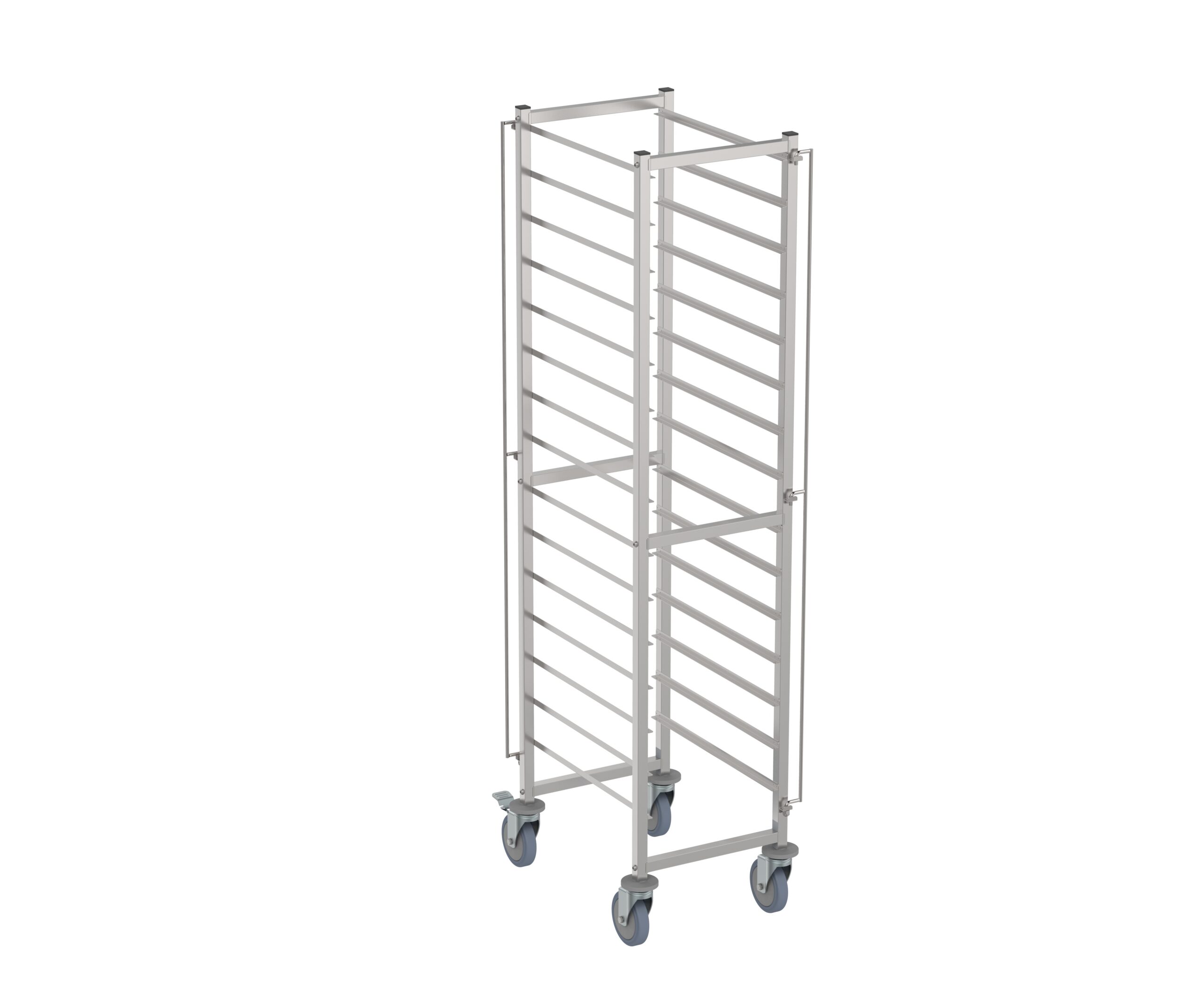 7490.0265 Clearing Trolley Flat-packed 2/1GN - Image 1