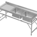 600 Fold Down Sink Unit 1800 2R