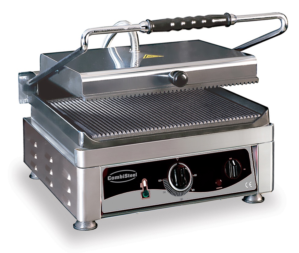 7491.0005-7411 Contact Grill Grooved - Image 1