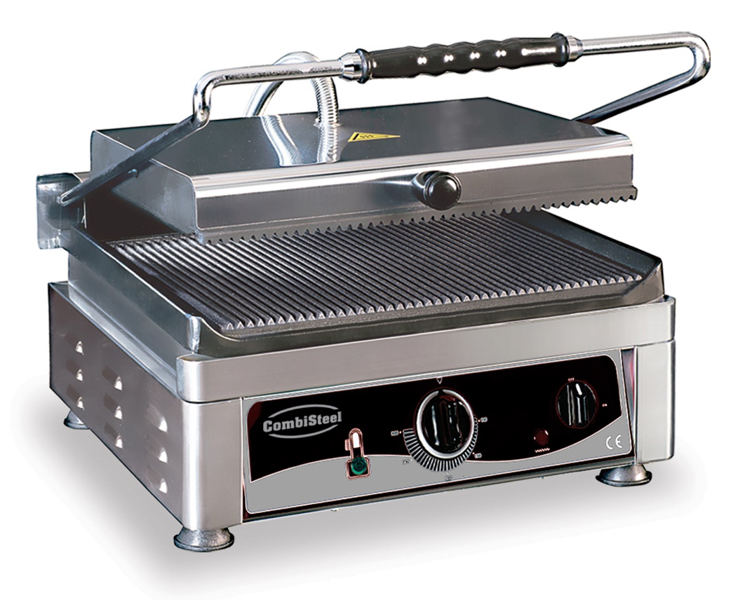7491.0020-7414 Contact Grill Grooved - Image 1