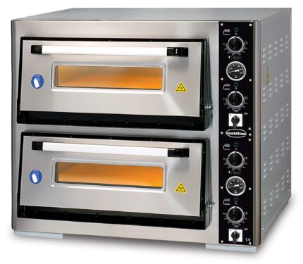 Elec. Pizza Oven Double 2 X 4