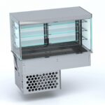 Drop-in Cubic Refrigerated Display - Roll-up 4/1