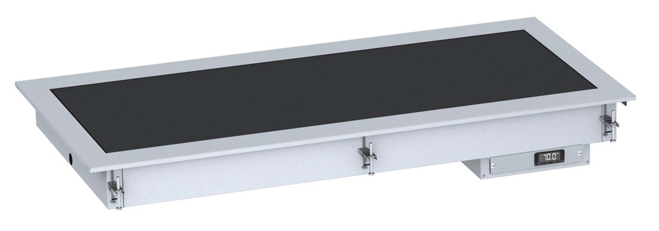 7495.022520correct20photo Drop-in Heated Ceramic Top 2/1 - Black - Image 1
