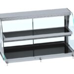 Drop-in Curved Heated Ceramic Display - Black 4/1