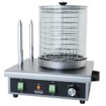 Hot Dog Warmer With 2 Bread Heating Sticks