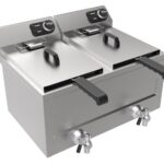 Electric Counter Fryer 2X8L 2X3KW