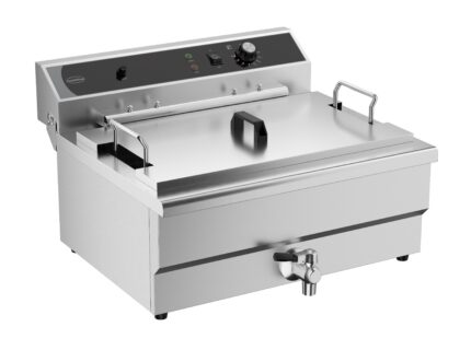 Electric Counter Fryer 25L - With Drain Valve