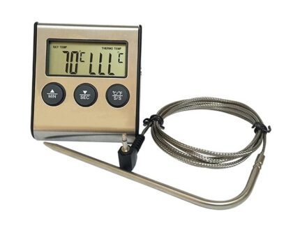 Digital Thermometer With Timer