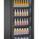 Refrigerator 1 Glass Door Black CEB-500R Bl