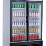 Refrigerator 2 Glass Doors 800L