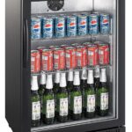 Backbar Cooler Black 1 Door