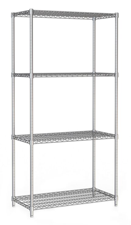 Shelf Units 4 Levels 900 Flat Packed