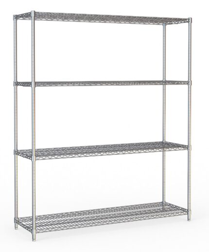 Shelf Units 4 Levels 1500 Flat Packed