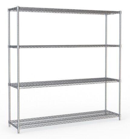 Shelf Units 4 Levels 1800 Flat Packed