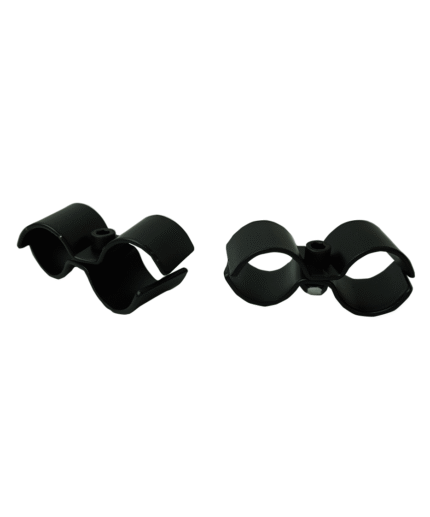 Set Of 2 Pole Clamps Black For 7530.0025-0030-0035-0040