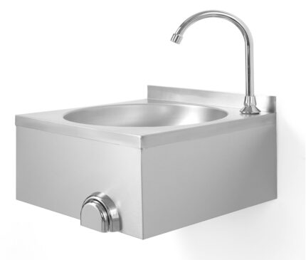 Knee Operated Hand Washbasin