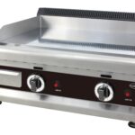 Gas Fry Top Chrome 650