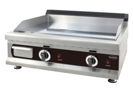 Gas Fry Top Chrome 800