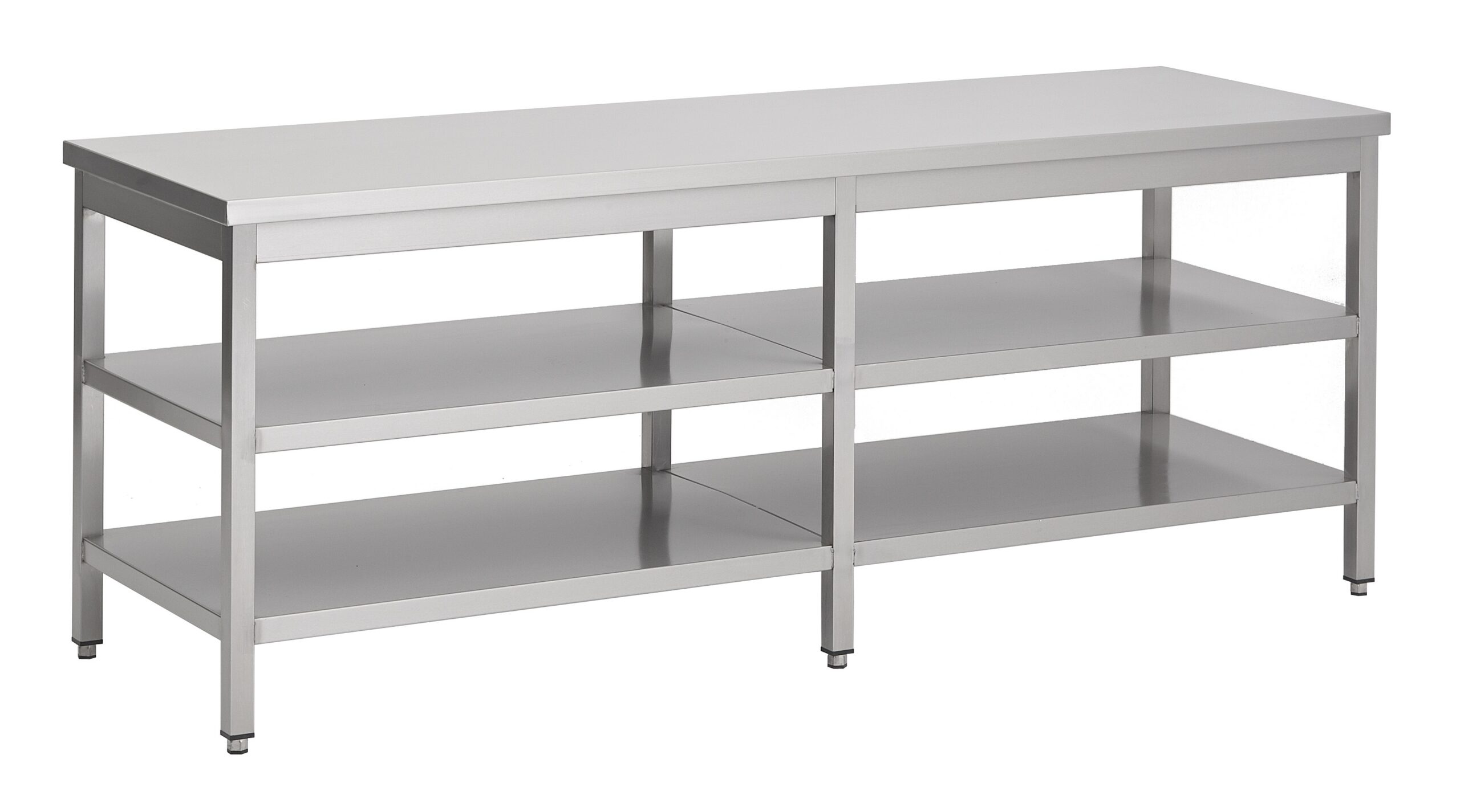7812.0279-15691 600 Worktable 2 Shelves 2100 - Image 1