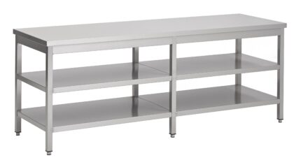 800 Worktable 2 Shelves 2700