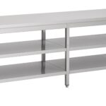 800 Worktable 2 Shelves 2500