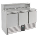 Pizza Counter 3 Doors
