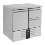 Refrigerated Counter 1 DOOR/2 Drawers