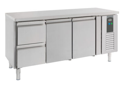 700 Refrigerated Counter 2 Doors And 2 Drawers