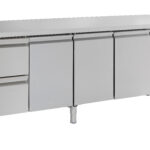 700 Refrigerated Counter 3 Doors And 2 Drawers