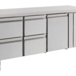 700 Refrigerated Counter 1 Door And 4 Drawers