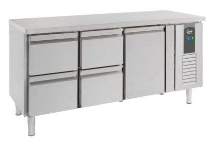 700 Refrigerated Counter 1 Door And 4 Drawers