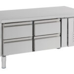 Refrigerated Counter 650 Height 4 Drawers