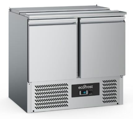 Saladette 2 Doors 2,5x1/1GN Container