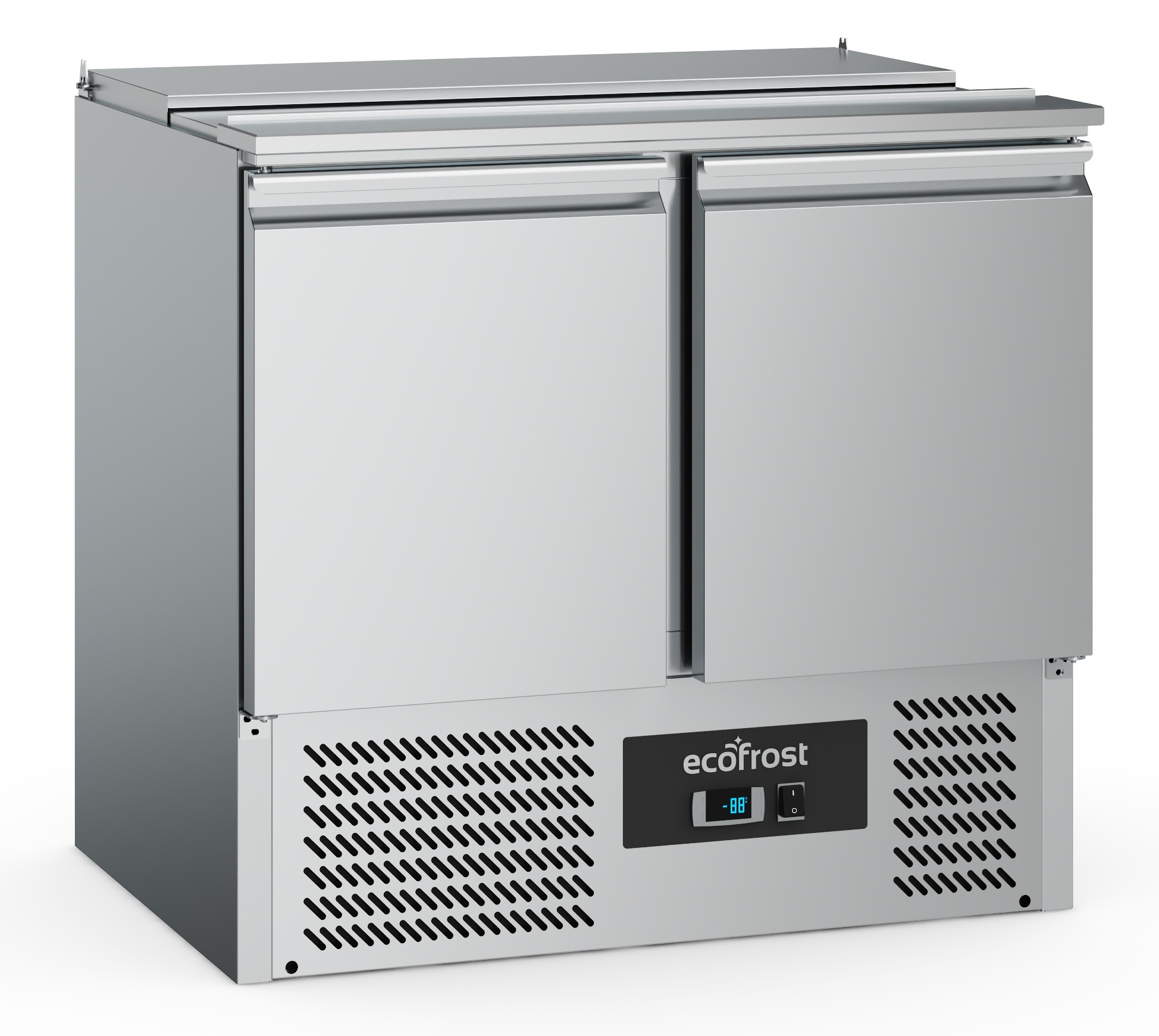 7950.5050-8753 Saladette 2 Doors 2,5x1/1GN Container - Image 1