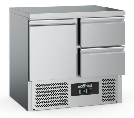 Refrigerated Counter 1 DOOR/2 Drawers
