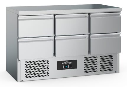 Refrigerated Counter 6 Drawers