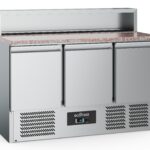 Pizza Counter 3 Doors 8x1/6GN Container