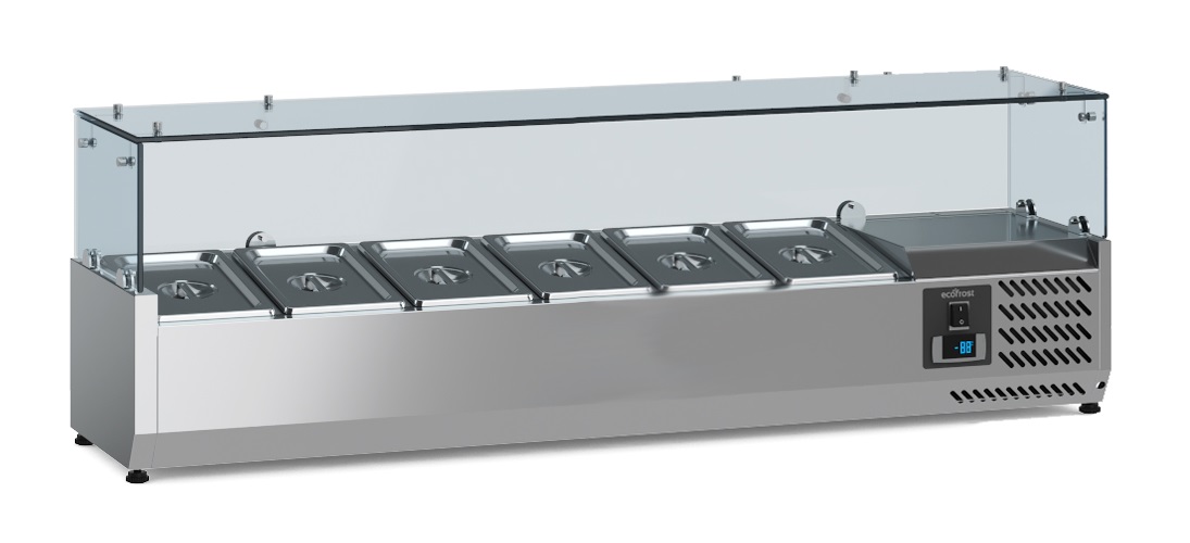 7950.511720-20512720-205128 Refrigerated Counter Top 1/4 GN X 6 - Image 1