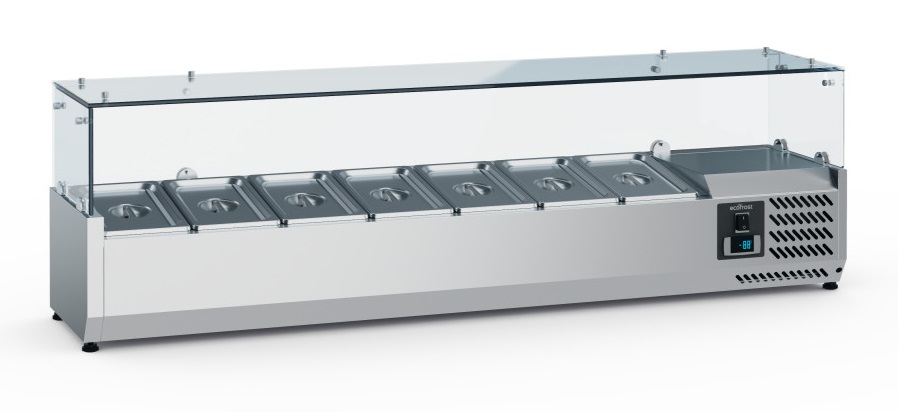 7950.5119-8769 Refrigerated Counter Top 1/4 GN X 7 - Image 1