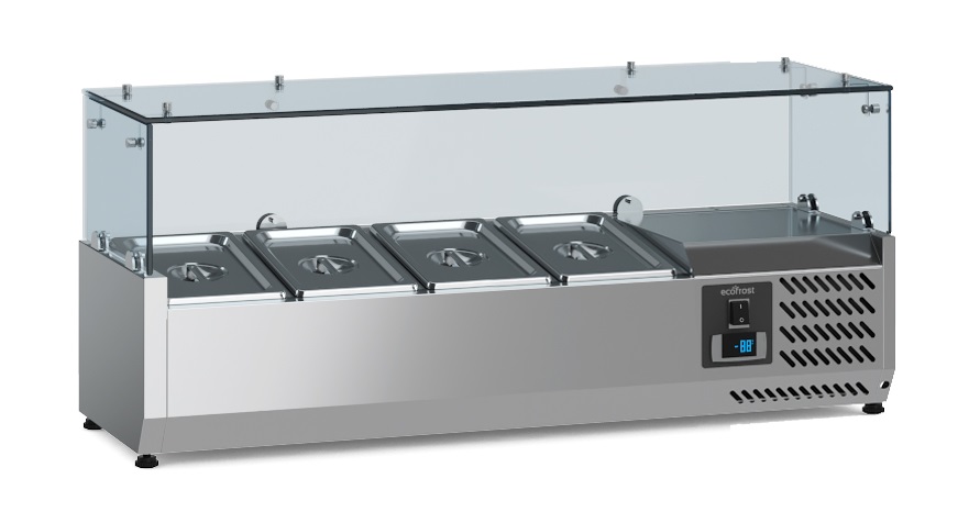 7950.5125 Refrigerated Counter Top 1/3 GN X 4 - Image 1