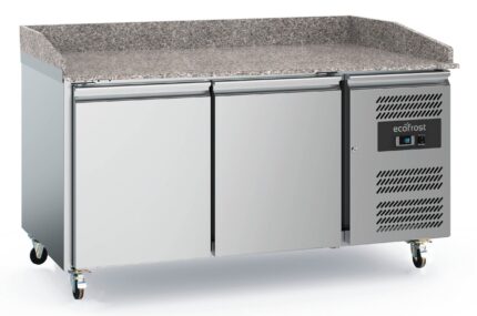 Pizza Counter 2 Doors With Wheels