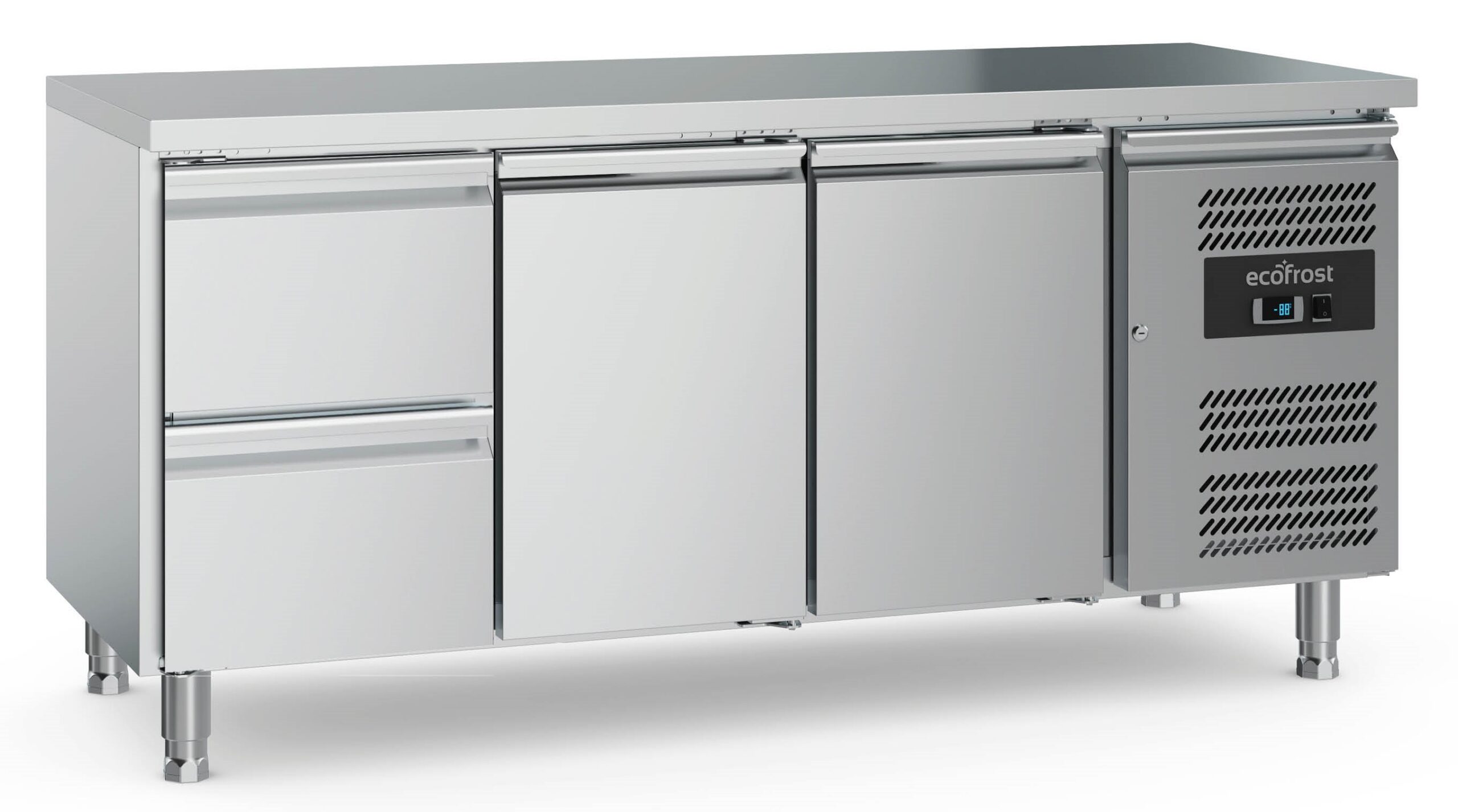 7950.5160-8871 700 Refrigerated Counter 2 Doors And 2 Drawers With Adjustable Feet - Image 1