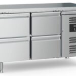 700 Refrigerated Counter 4 Drawers With Adjustable Feet