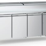 Saladette 3 Doors 8x1/3GN Container